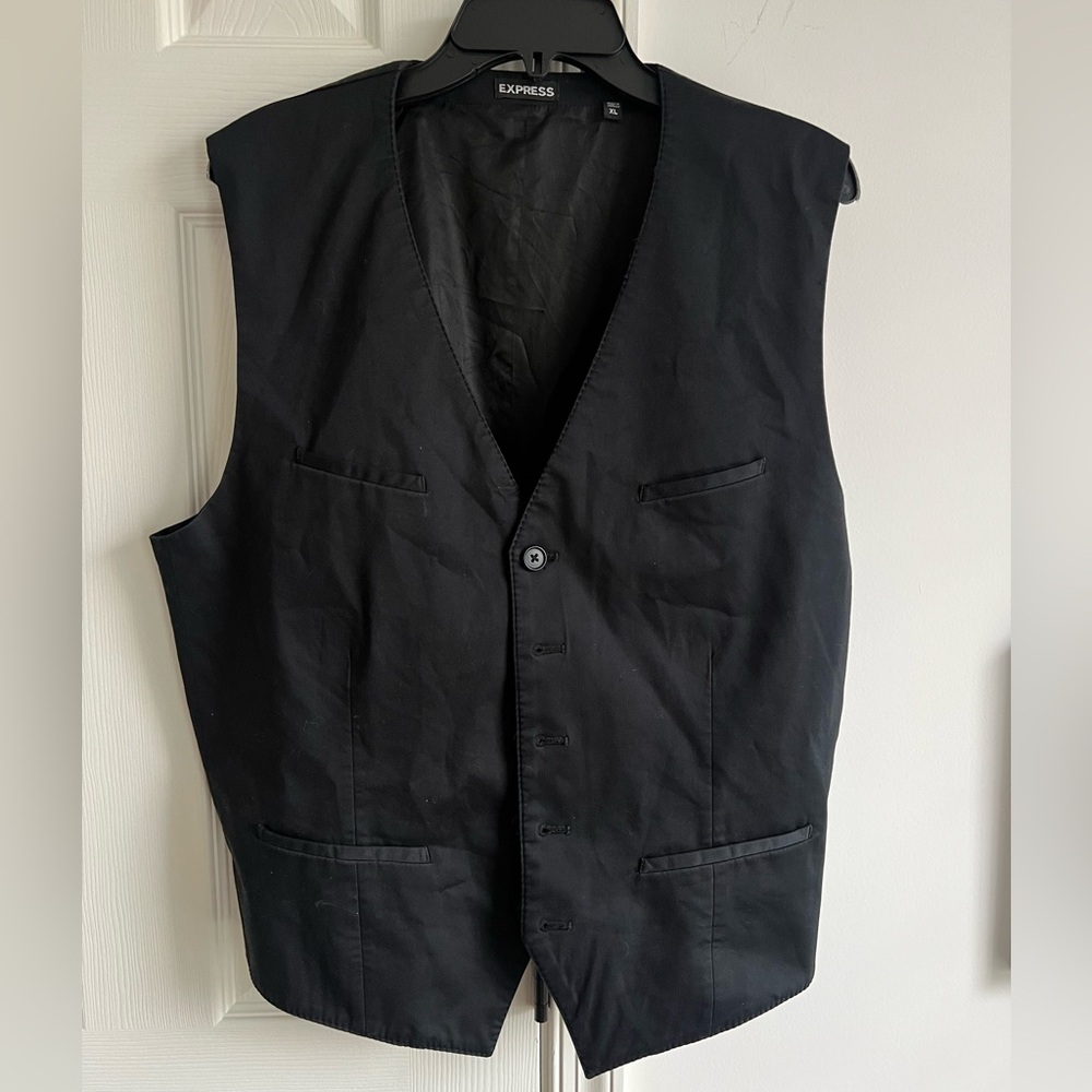 Express Classic Black Vest